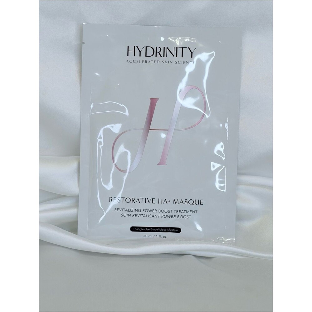 💙 Hydrinity Restorative HA+ Sheet Mask Set | $160 Val + FREE Travel Bag! ✨ - Picture 4 of 9